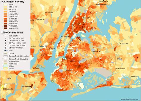 NYC Ranked 6th Among U.S. Cities With Highest Segregation Of The Poor... 'First place' goes to Milwaukee, WI. Choropleth Map, East New York, Truth Be Told, Milwaukee Wi, Training Program, New Media, Milwaukee, Art Images, York City