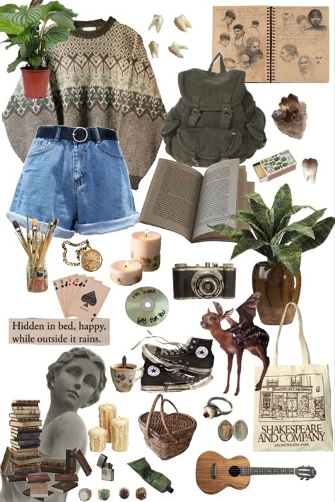 Mosscore Aesthetic Outfit, Mosscore Outfit, Folklore Aesthetic Outfits, Adventurecore Outfit, Goblincore Aesthetic Clothes, Gremlincore Outfits, Goblin Core Outfit, Goblincore Style, Goblincore Outfits