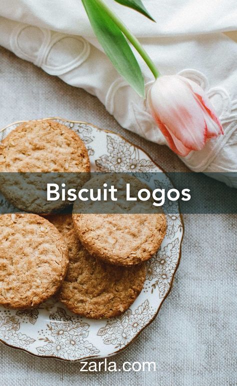 10 yummy logo ideas for your biscuit business. Biscuit Logo Design Ideas, Biscuit Logo, Biscuit Design, Chocolate Chip Biscuits, Dessert Logo, Tea Logo, Cup Logo, Target Kids, Logo Design Ideas