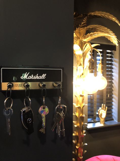 Marshall Key Holder, Amp Key Holder, Marshall Amps, Bedroom Stuff, Key Holder, Future House, Candle Sconces, Room Inspo, House Decor