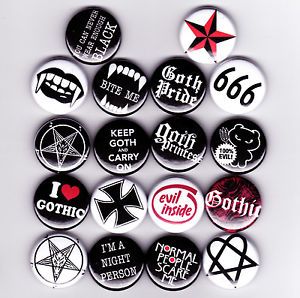 Goth Pins Diy, Glow Rock, Night Person, Goth Accessories, Punk Patches, Backpack Pins, Bag Pins, Book Pins, What In My Bag