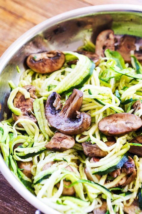 Zoodle Recipes Healthy, Zucchini Noodle Recipes, Zoodle Recipes, Healthy Side Dish, Sauteed Zucchini, Butter Balls, Veggie Noodles, Spiralizer Recipes, Keto Snack