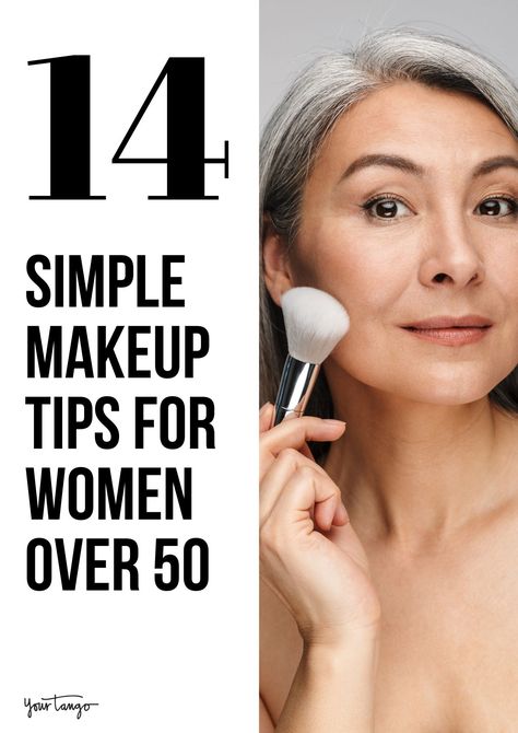 Eye Makeup For Older Women: 14 Easy Tips For Women Over 50 | YourTango #beauty #Makeup Best Makeup For Over 60, Clothing 50 Year Old Woman, East Make Up Looks Step By Step, Older Eyes Makeup Over 50, Makeup Age 50 For Women, Makeup Tips For Older Women Over 50 Eyes, Simple Eye Makeup For Over 50, Eye Makeup For Older Eyes, Eyeshadow Looks For Over 50