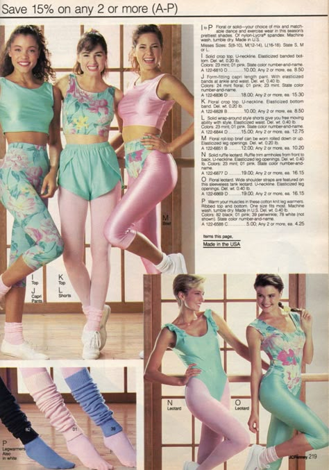 80s Dancers Outfit, 1970s Workout Clothes, 80s Fashion Athletic, 80s Jazzercise Costume, 80s Athletic Wear, 80’s Workout, 80s Jazzercise Outfits, 70s Workout Outfit, 80s Fitness Outfit