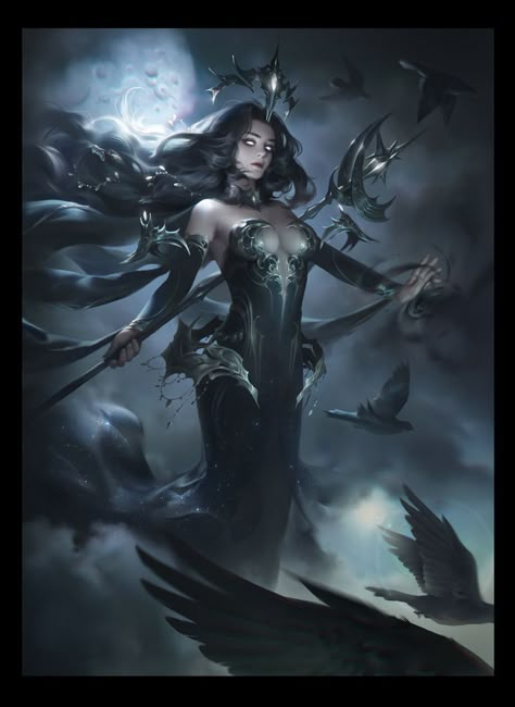 Fantasy Witch, Fantasy Horror, Gothic Fantasy Art, Beautiful Dark Art, Witch Art, Arte Fantasy, 판타지 아트, Beautiful Fantasy Art, Fantasy Artwork