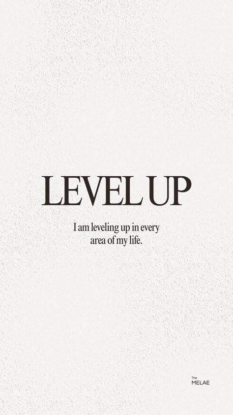 #level up #selfimprovement #affirmations #positivity  #growhtmindset #growing #selfdevelopment #minimal #beige #aesthetic #quotes #quoteoftheday #gettingbetter #becomingthatgirl #itgirl #thatgirlaesthetic #mimimalisticquote Level Up, Self Development, Self Improvement, Of My Life, Quote Of The Day, Phone Wallpaper, Affirmations, Quotes