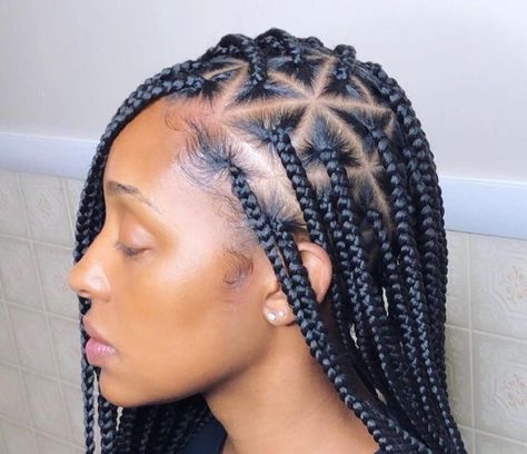 Medium Triangle Knotless Braids, Knotless Box Braids Medium Triangle Part, Large Knotless Braids Triangle Parts, Triangle Parting Box Braids, Medium Knotless Box Braids Triangle Parts, Triangle Box Braids Knotless, Medium Knotless Braids Triangle Parts, Triangle Parts Box Braids, Large Knotless Box Braids Triangle Parts