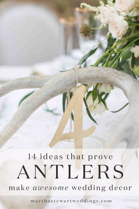 Rustic Wedding Decor Antlers, Wedding Centerpieces With Deer Antlers, Antler Shed Wedding Decor, Antlers Wedding Decor, Deer Horn Wedding Decor, Hunting Theme Rehearsal Dinner, Antler Table Centerpiece, Deer Antlers Wedding Decor, Deer Antler Table Decor