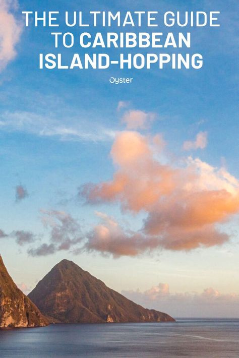 The close proximity of the Caribbean islands makes it the perfect base for a freedom-filled island-hopping adventure with various activities, cultures, and island vibes to choose from. From golden sandy beaches and water sports to barefoot restaurants and rum shops, the famously laid-back Caribbean lifestyle is ideal for a tailor-made trip. Here we've listed four Caribbean island-hopping itinerary ideas, along with some tips and tricks. Get your passport pages ready! Caribbean Island Hopping, Best Carribean Island, Travel Carribean, Caribbean Lifestyle, The Caribbean Islands, Itinerary Ideas, Harbour Island, Caribbean Vacations, Caribbean Island