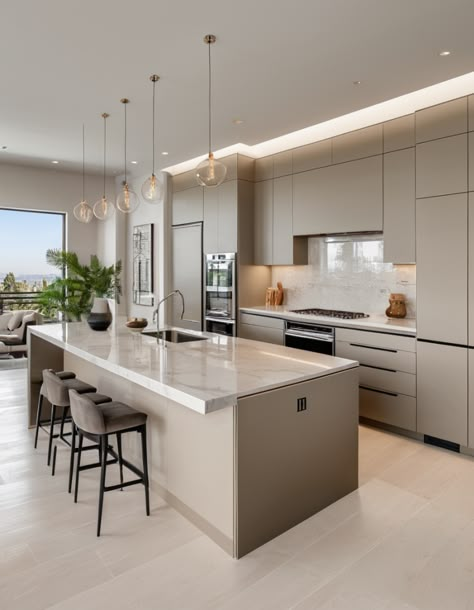 Kitchen Design 2025 Trends, Kitchen Models Ideas Design, House Themes Ideas Interior Design, Home Trends 2025, Home Interior Design 2024 Trends, 2025 Kitchen Design Trends, Kitchen Building Ideas, Kitchen Design 2025, New Kitchen Trends For 2024