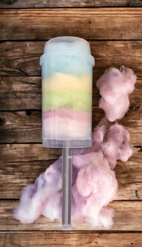 Make your party a sweet success with these x10 party push pops filled with  cotton candy floss sugar.  Handmade in the UK, these push pops are perfect for any occasion, whether it be a kids' party or a family celebration.  you can personalise them with your choice of sticker colour and message. Bring the fairground to your home with these candy floss themed push pops. The set comes with 10 push pops, each filled with delicious cotton candy floss sugar.  These push pops are perfect for any party Prosecco With Candy Floss, Cotton Candy Push Pops, Candy Floss Stand, Champagne With Candy Floss, Candy Floss Machine, Pink Candy Floss, Floss Sugar, 13 Birthday, Push Pops