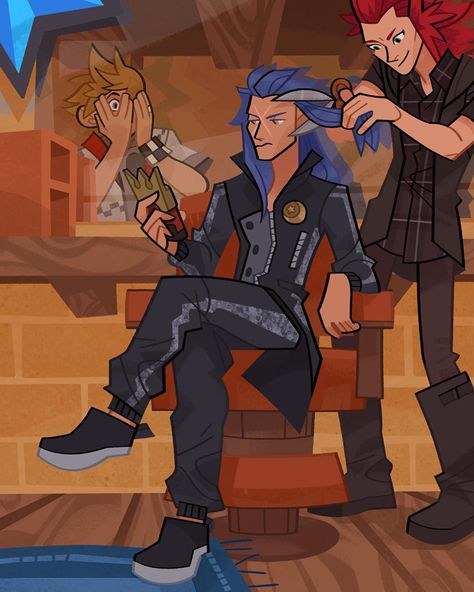 Saix Kingdom Hearts, Kingdom Hearts Art, Kingdom Hearts 3, Square Enix, Video Game Art, Kingdom Hearts, Disney Art, Sea Salt, Game Art