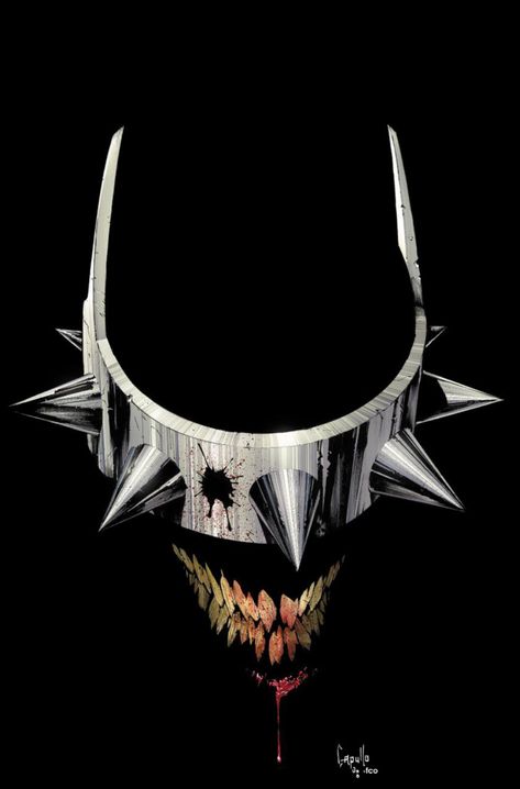 Pre-Order the BATMAN WHO LAUGHS #1 Variant via @atomikpop Dark Knights Metal, The Batman Who Laughs, Batman Painting, Batman Who Laughs, Batman Metal, Madara Susanoo, Greg Capullo, Joker Batman, Batman Poster