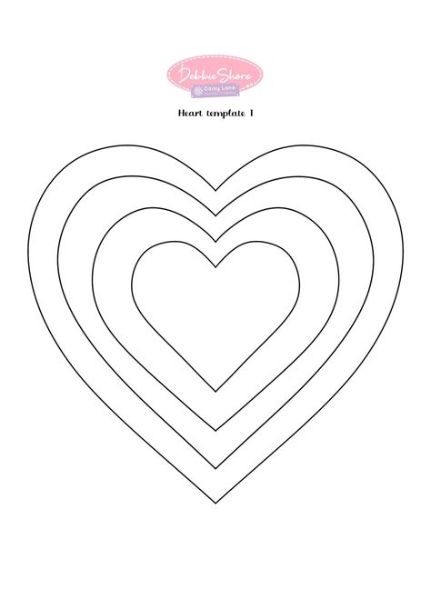 Punch Needle Heart Patterns, Heart Shape Template, Lockscreen Template, Heart Lockscreen, Heart Shapes Template, Printable Heart Template, Valentine Wood Crafts, Mom Heart Tattoo, Debbie Shore