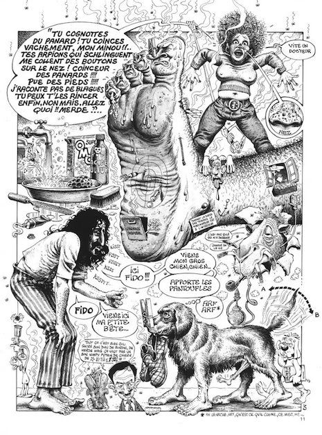 Zap Comics, Crumb Art, Robert Crumb Art, Underground Comix, Robert Crumb, Dangerous Minds, Comic Layout, Musica Rock, Dishonored