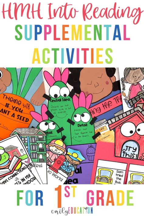 Hmh First Grade, Hfw Activities First Grade, Hmh Reading 1st Grade, Into Reading Houghton Mifflin 1st Grade, Hmh Into Reading 1st Grade Module 1, Reading Enrichment Activities 1st Grade, Hmh Into Reading First Grade, Hmh Into Reading 2nd Grade, Reading For First Grade