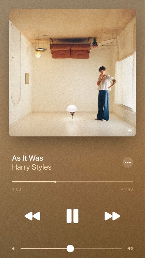 As It Was Harry Styles, Harry Styles As It Was, Spotify Aesthetic, Iphone Music, Screen Iphone, Creative Bookmarks, Harry Styles Cute, Music Genre, Instagram My Story