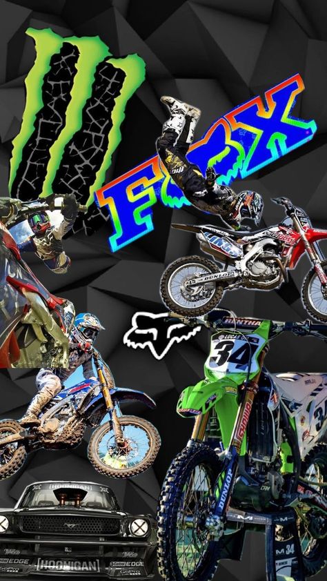 Fox Motocross, Audi Accessories, Motocross Love, Fox Racing, Dirt Bikes, Marvel Art, Dirt Bike, Motocross, Wallpaper Iphone