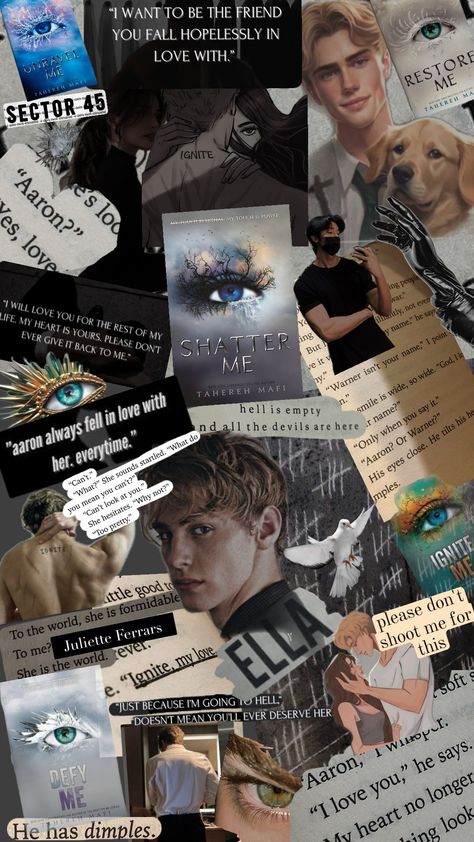 Shatter me, Aaron Warner Shatter Me Aron Warner, Aaron Warner Collage, Shatter Me Movie, Shatter Me Collage, Aaron Warner Anderson, Shatter Me Warner Fanart, Shatter Me Aaron Warner, Aron Warner, Haircuts Layers