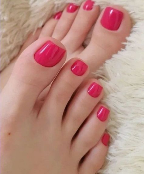 Pink Toe Nails, Feet Nail Design, Pedicure Designs Toenails, Toe Nail Color, Pretty Toe Nails, Cute Toe Nails, Summer Toe Nails, Toe Nail Designs, Feet Nails