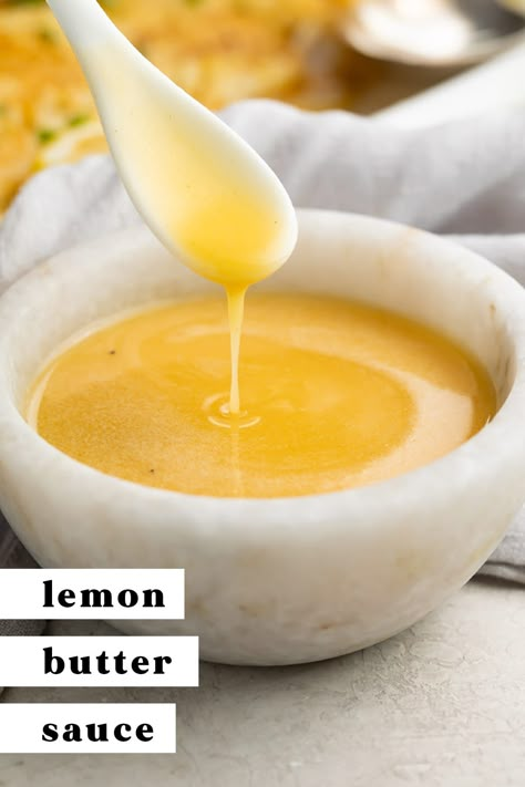 Lemon Butter Sauce For Fish, Butter Sauce For Fish, Sauce For Fish, Brown Butter Sauce, Butter Pasta, Low Carb Sauces, Lemon Butter Sauce, Gravy Sauce, Sauces And Dips