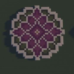 Minecraft Sun Design, Minecraft Floor Designs Circle, Minecraft Summoning Circle, Carpet Design Minecraft, Minecraft Shapes, Minecraft Circle Window, Floor Patterns Minecraft, Minecraft Stained Glass Designs, Floor Designs Minecraft