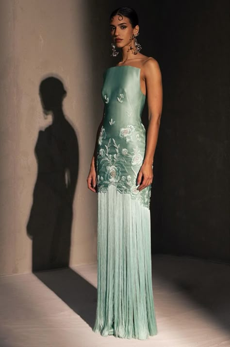 Mint Wedding Guest Dress, Charleston Dress, Satin Long Prom Dress, Prom Dress Evening, Looks Party, Guest Attire, Womens Floral Dress, فستان سهرة, Strapless Neckline