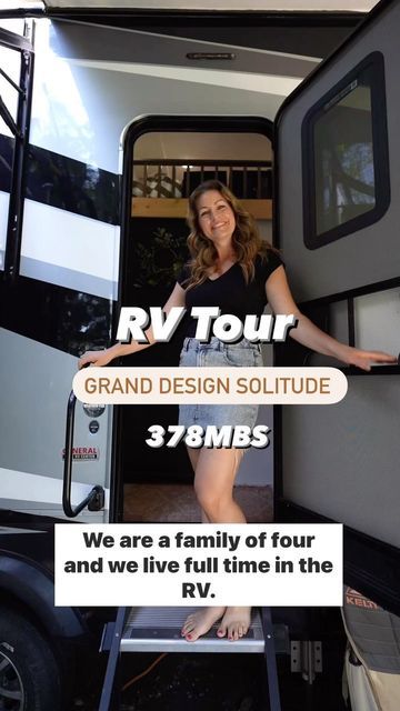 Nathan & Marissa | RV Family Travel on Instagram: "Full Tour Of Our RV! We have gotten lots of requests to show the full tour of our @granddesignrv 378mbs and here it is! I have kept waiting to film this waiting for our renovation to be completed, but done is better than perfect right? Let me know any questions you have about our RV, the renovation, or future videos you would like us to create. . . . #rvrenovation #rvremodel #rvreno #reno #rvliving #rvtour #tinyhouse #tinyhome #homedesign #ho Rv Tour Videos, Rv Tour, Grand Design Rv, Rv Renovations, Future Videos, Camper Renovation, Fixer Upper Style, Rv Interior, Rv Remodel