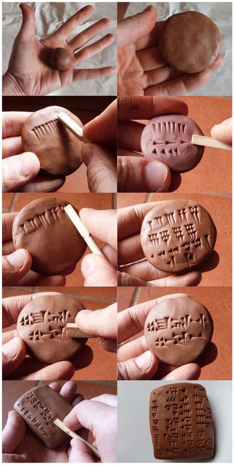 Mesopotamia Projects, Ancient Egypt Crafts, Clay Tablet, Ancient Egypt Activities, Ancient Egypt For Kids, Egypt Activities, Egyptian Crafts, Ancient Egypt Projects, Egypt Crafts