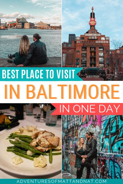 Charm City, Clipper City, Smalltimore. Whatever you know it as, if you've never been to Baltimore, you are missing out! And This Guide is all about the best place to visit in Baltimore in one day. Also Included Things to do in Baltimore Maryland | USA Travel | Places to visit the United States | Baltimore inner harbor | Baltimore crab cake | What do to in Baltimore Maryland Baltimore Maryland Things To Do, Things To Do In Baltimore Maryland, Baltimore Maryland Inner Harbor, Baltimore Trip, Inner Harbor Baltimore, Baltimore Hotels, Travel Places To Visit, Baltimore Inner Harbor, Best Place To Visit