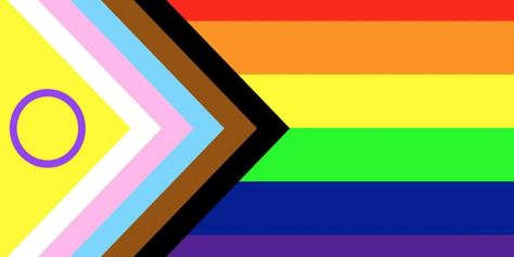 Lbgtq Colors Flag, Progress Pride Flag Wallpaper, Pride Float, Progressive Pride Flag, Inclusive Pride Flag, Intersex Flag, Lgbt Flags, Lgbtq Stuff, Pride Stuff