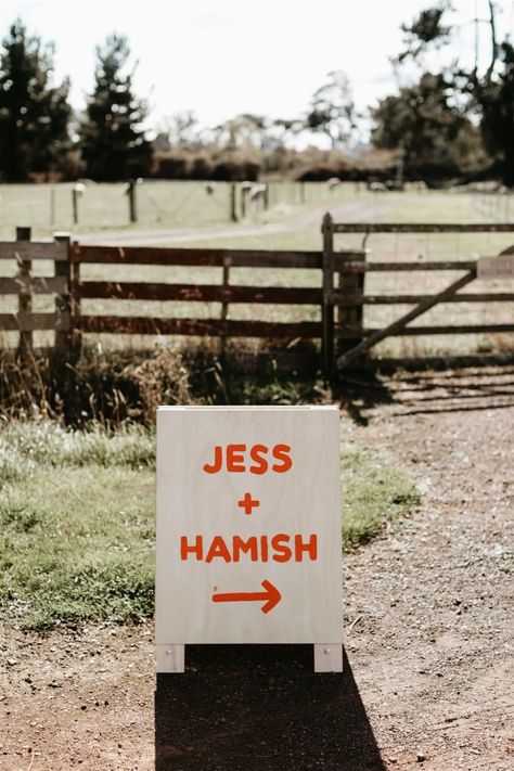 JESS Simple Wedding Sign, Simple Wedding Altar Ideas, Event Signs, Wedding Interactive Ideas, Eclectic Wedding Signs, Signage Wedding, Whimsical Wedding Signage, Colourful Wedding Signage, Quirky Wedding Signage