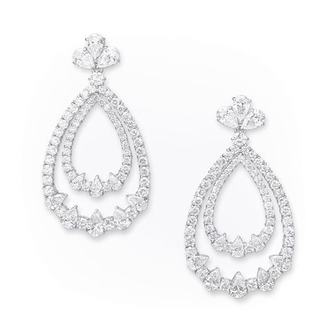 Earrings | VanLeles Diamonds Luxury Traditional Bridal Earrings With Single Cut Diamonds, Luxury Traditional Bridal Diamond Earrings, White Diamond Earrings For Wedding, Fine Jewelry Style, Luxury Diamond White Solitaire Diamond Earrings, Bollywood Diamond Earrings With Intricate Design, Unique Diamond Earrings, Nice Earrings, Luxury Diamond Jewelry, Beautiful Diamond Earrings