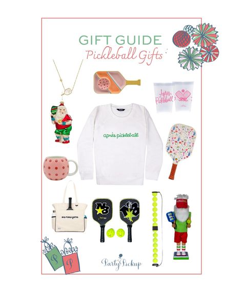 Looking for the perfect holiday gift for pickleball enthusiasts? Discover top gift ideas for beginners and advanced players alike! Pickleball Gifts For Women, Yankee Swap Gift, Pickleball Gifts, Milestone Birthday Party, Pickleball Gift, Entertaining Gifts, Unique Finds, Holiday Party Gift