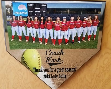 Softball Awards, Softball Team Gifts, Softball Cheers, Softball Coach Gifts, Baseball Team Gift, Softball Crafts, Senior Softball, Year End Sale, Softball Bows