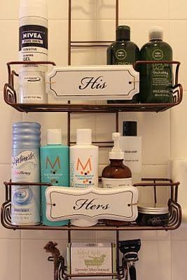 Bathroom his and her holder for the married couple.(: Couples First Apartment, Couples Bathroom, Apartment Decorating Ideas, Trendy Apartment, First Apartment Decorating, Casa Vintage, Ideas For Couples, Couple Bedroom, Shower Caddy