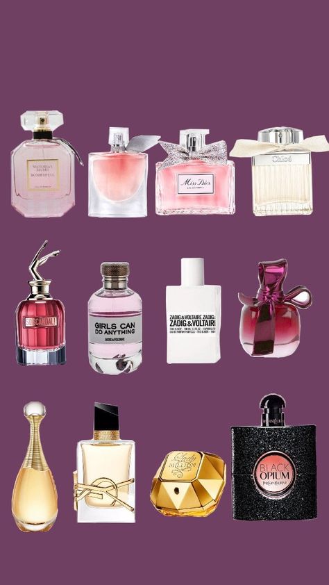 First column: soft, floral perfumes for summer. Second column: stronger perfumes but still girly. Third column: strong and feminine perfumes. Best Perfumes For Women, Feminine Perfume, Best Perfumes, Perfumes For Women, Soft Floral, Best Perfume, Zadig And Voltaire, For Women, Floral