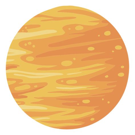 Venus Illustration, Venus Planet, Venus Painting, Venus Art, Planets Images, Space Party Decorations, Planet Vector, Planet Drawing, Planet Art