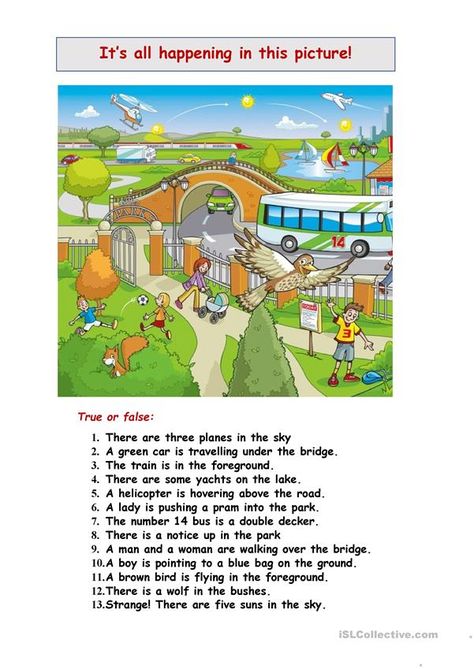 Set of 8 picture description exercises - English ESL Worksheets for distance learning and physical classrooms Picture Description For Class 2 English, Picture Description Worksheets, Picture Description For Kids, Picture Writing, Picture Reading For Kids, Picture Description For Class 2, Picture Composition For Class 2, Creative Writing Pictures, Picture Story Writing