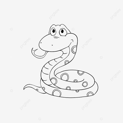 Snake Clipart Black And White, Line Art Snake, Snake Line Art, Snake Black And White, Snake Clipart, Snake Png, Art Snake, Wing Drawing, Black And White Building