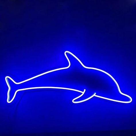 Children's LED Aha Neon Lights for kid's Room Dolphin Bedroom, Bedroom Neon, Cheap Neon Signs, Sailor Moon Luna, Neon Quotes, Neon Wall Art, Neon Sign Shop, Neon Sign Bedroom, Acrylic Board