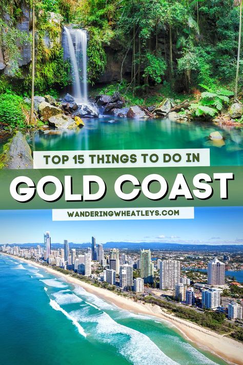 15 Best Things to do in Gold Coast Australia | Gold Coast travel guide | Australia travel | places in Gold Coast | parks in Gold Coast | activities in Gold Coast | attractions in Gold Coast | surfing in Gold Coast | pretty places in Gold Coast | Gold Coast things to do | what to do in Gold Coast | tours in Gold Coast | waterfalls in Gold Coast | Gold Coast waterfalls | attractions in Australia | parks in Australia | Gold Coast outdoor attractions | places in Australia | #GoldCoast #Australia Gold Coast Things To Do, Things To Do In Gold Coast Australia, Gold Coast Travel Guide, The Gold Coast Australia, Gold Coast Itinerary, Gold Coast Holiday, Golden Coast Australia, Australia Tattoo Ideas Travel, Australia Gold Coast