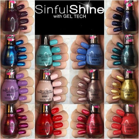 Sinful Colors Nail Polish, Magic Dragon, Purple Foil, Poison Apple, Poison Apples, Beauty Finds, Sinful Colors, Red Foil, Blue Foil