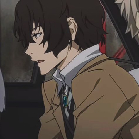 Dazai Side Profile, Dazai Icon, Silly Goober, Osamu Dazai, Dazai Osamu, Side Profile, Stray Dogs Anime, Stray Dogs, Bungo Stray Dogs