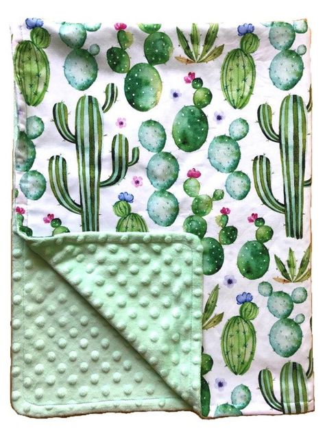 Cactus Dessert, Baby Girl Crib Bedding Sets, Cactus Nursery, Baby Cactus, Girl Crib Bedding, Modern Baby Blanket, Girl Crib Bedding Sets, Cowgirl Nursery