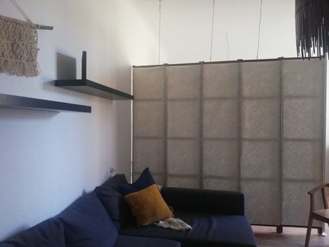 Elvarli Ikea, Ikea Room Divider, Pax Closet, Bed Nook, Malm Dresser, Ikea Ivar, Room Divider Curtain, Caned Headboard, Dark Wood Stain