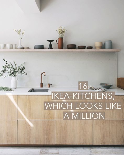 Pin på Køkken Home Inspo Cozy, Ikea Kitchen Design, Condo Kitchen, Scandinavian Kitchen, Home Inspo, Kitchen Diy, Kitchen Inspiration Design, Kitchen Diner, Apartment Kitchen