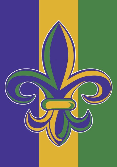 Mardi Gras fleur de lis Diy Monogram Letters, Mardi Gras Flag, Mardi Gras New Orleans, Mardi Gras Centerpieces, Mardi Gras Crafts, Louisiana Art, Treat Toppers, Flag Store, Diy Monogram