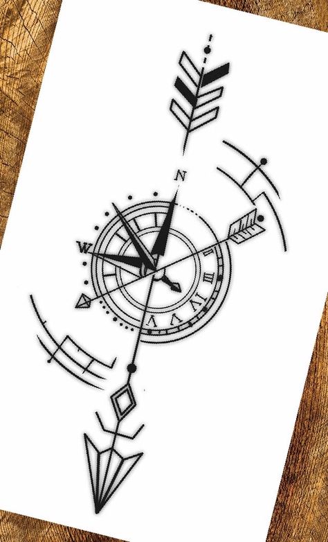 Compass Tattoos Arm, Compass And Map Tattoo, Calf Tattoo Men, Sagittarius Tattoo Designs, Compass Tattoos, Wing Tattoo Men, Sagittarius Tattoo, Simple Tattoos For Guys, Tattoos Arm