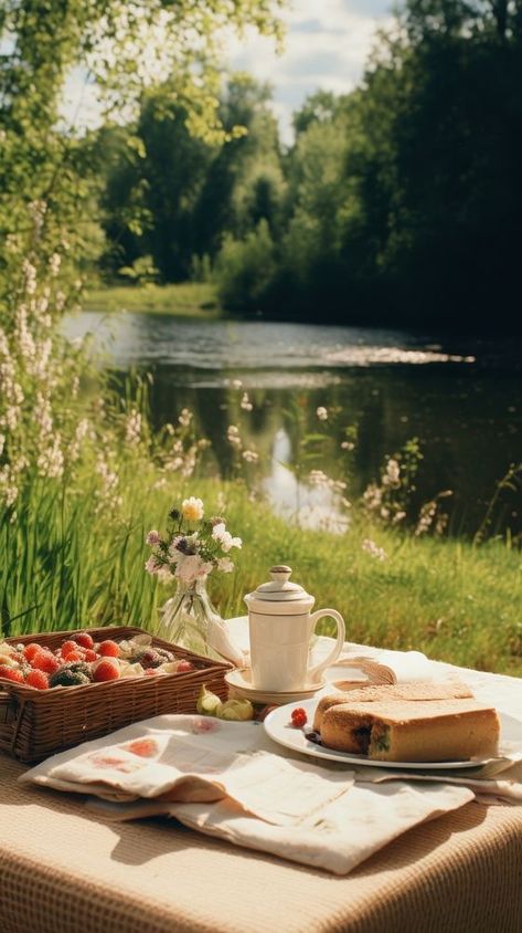 Summer Picnic Photography, Grass Scenery, Mountain Picnic, Picnic Illustration, Aesthetic Mobile Wallpaper, Girls Picnic, Nature Picnic, Forest Picnic, Summertime Aesthetic